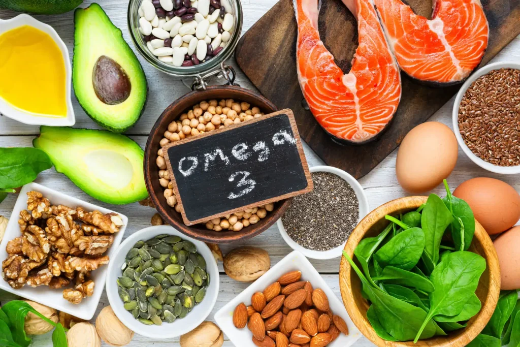 Food rich in omega-3 fatty acids, which is good for digestion.